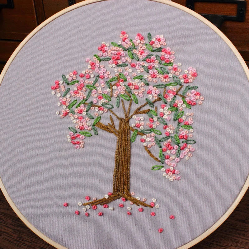 Blooming Tree Embroidery Kit