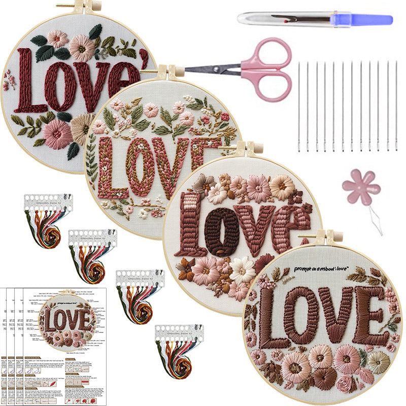 DIY Valentine's Day Fabric Craft Kit