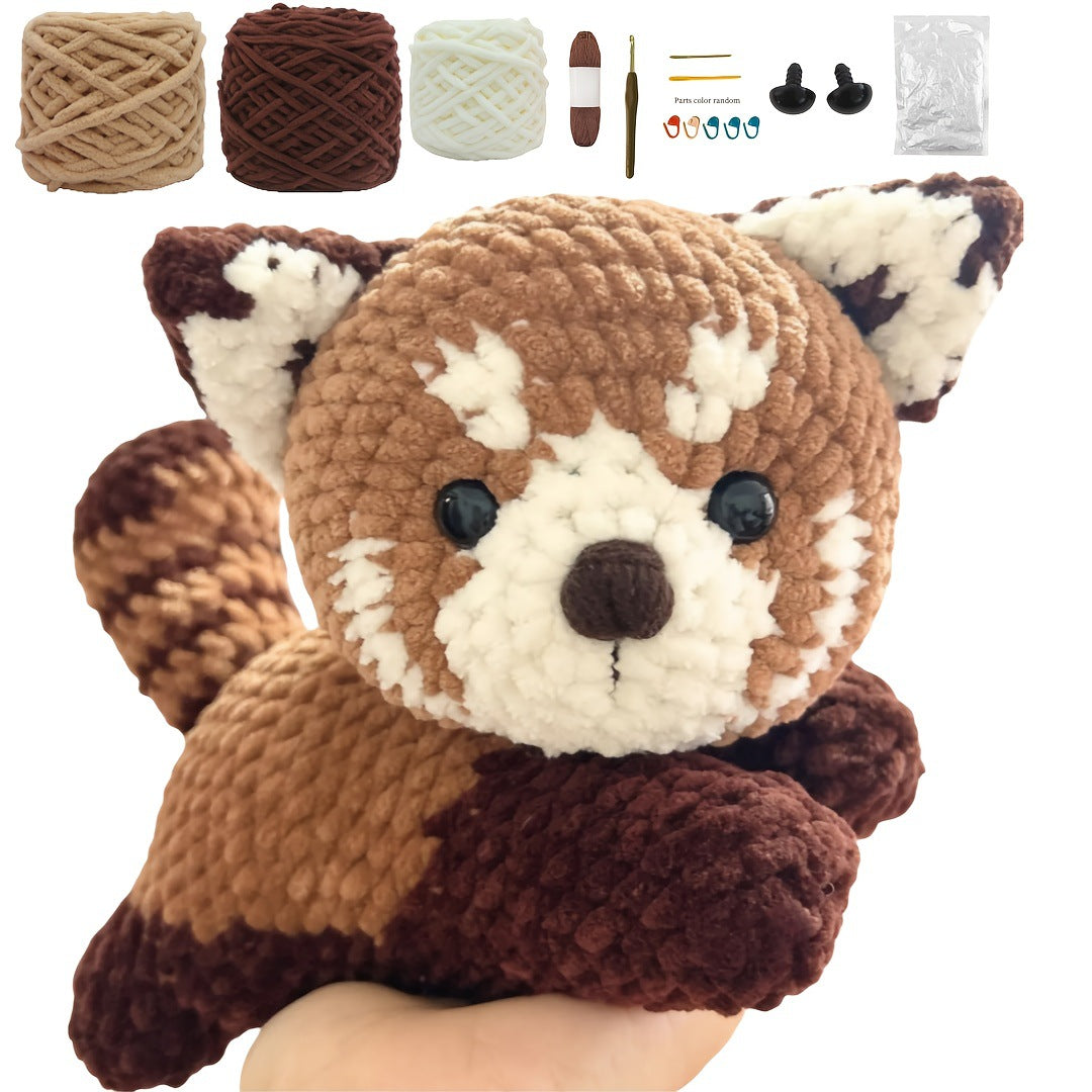 DIY Handmade Raccoon Crochet Kit