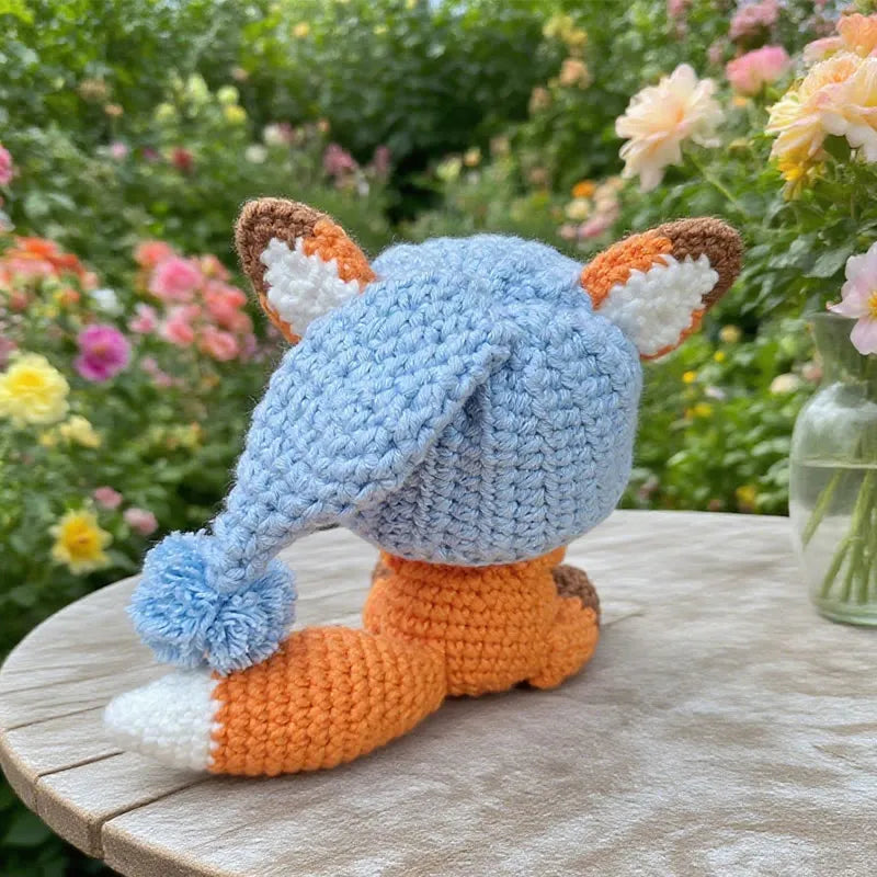 Diy Handmade Asleep Fox Crochet Kit
