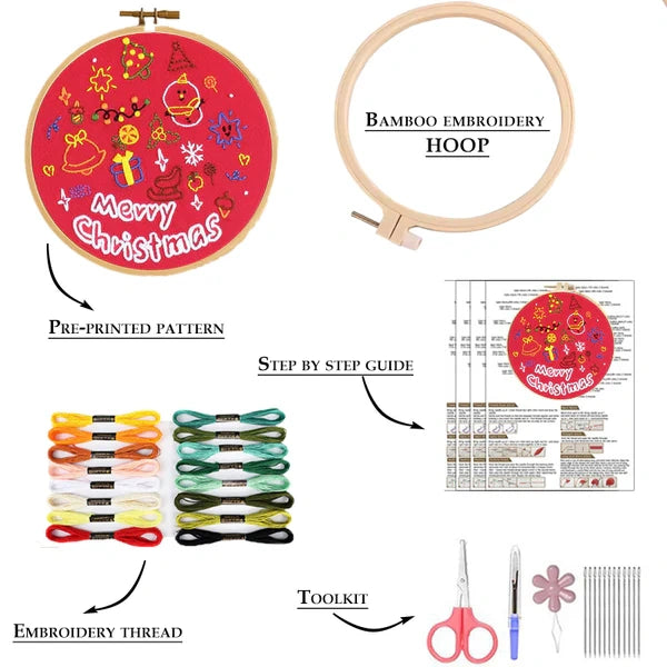 Christmas Wonderland Embroidery Kit