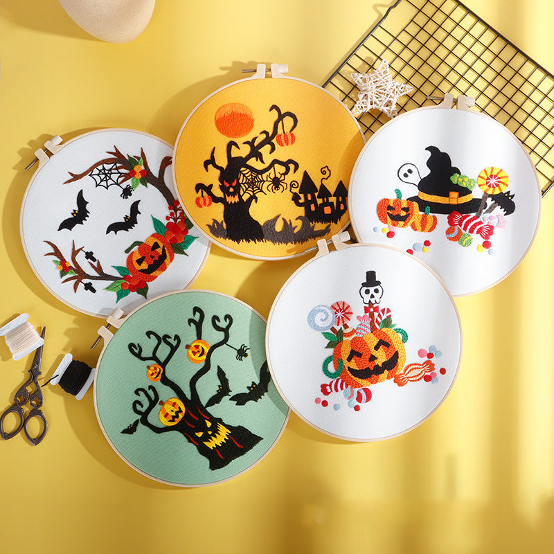 Spooky Halloween Embroidery