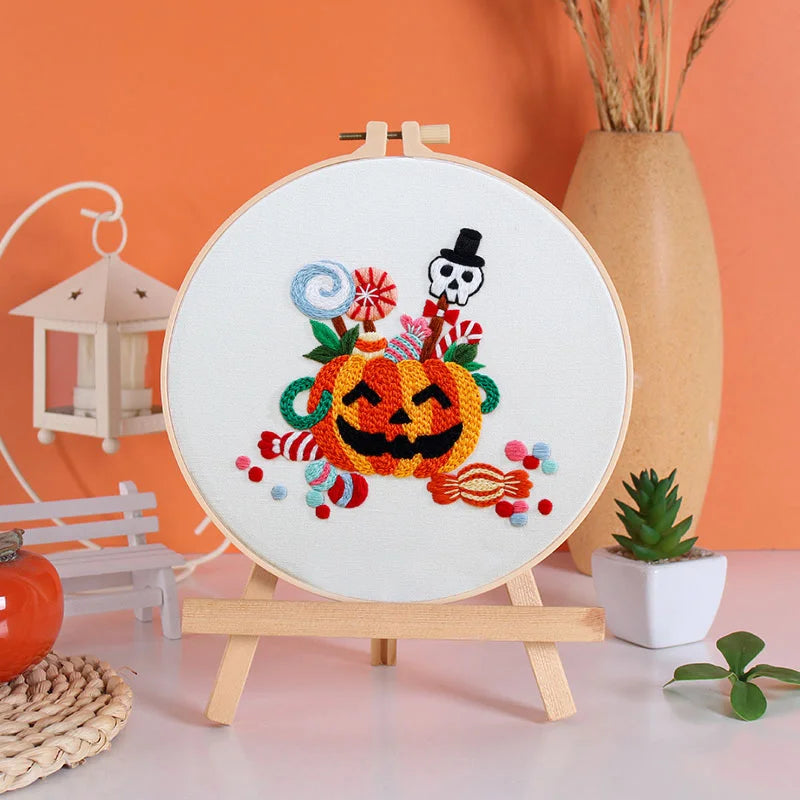 Spooky Halloween Embroidery