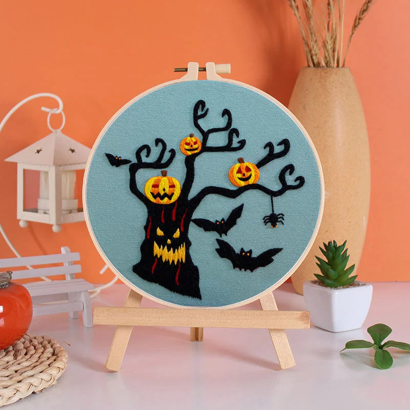 Spooky Halloween Embroidery