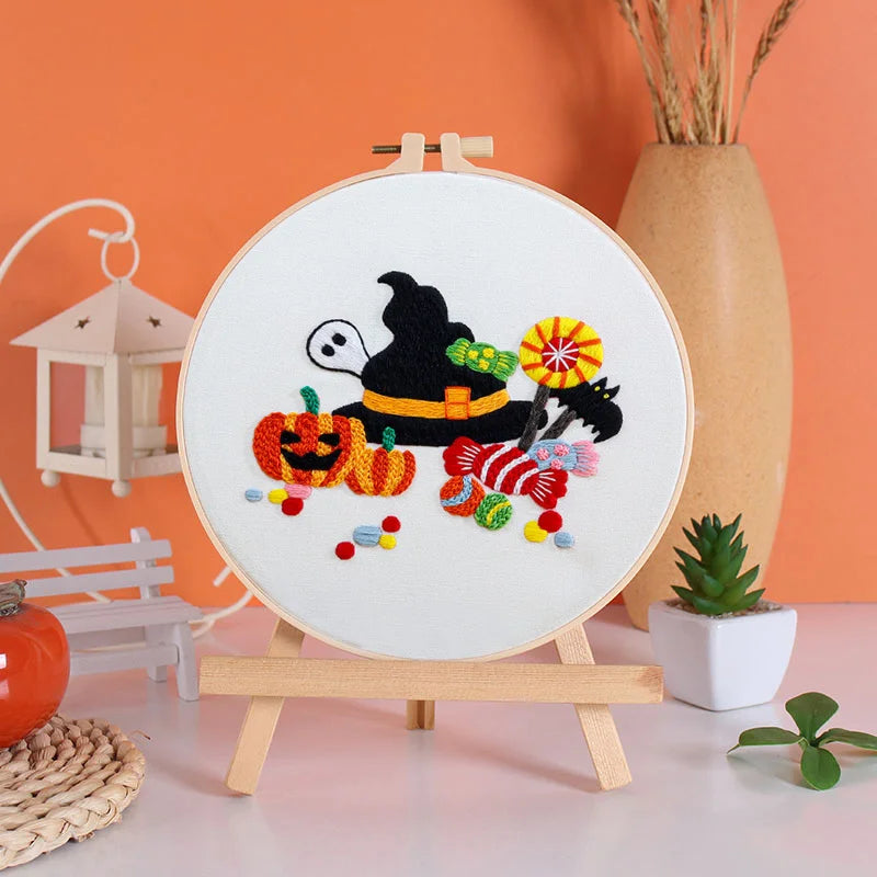 Spooky Halloween Embroidery