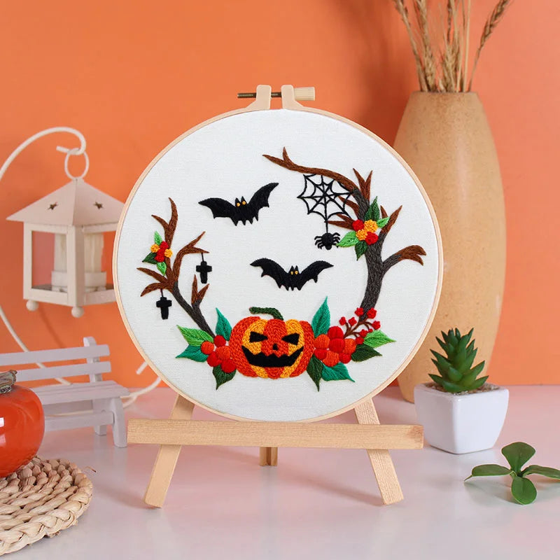 Spooky Halloween Embroidery