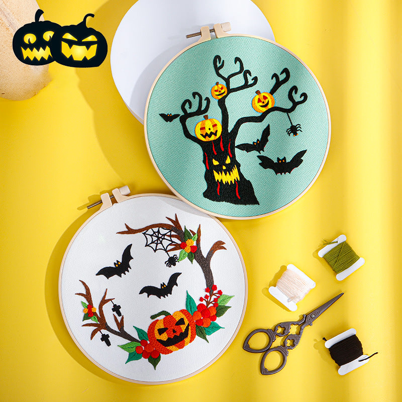 Spooky Halloween Embroidery