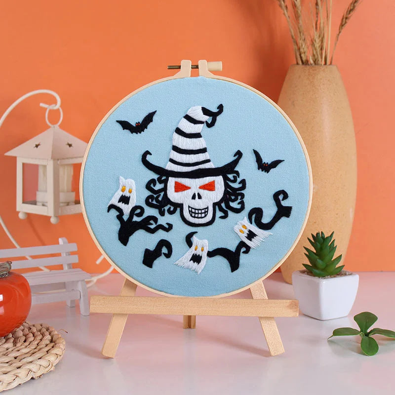 Spooky Halloween Embroidery