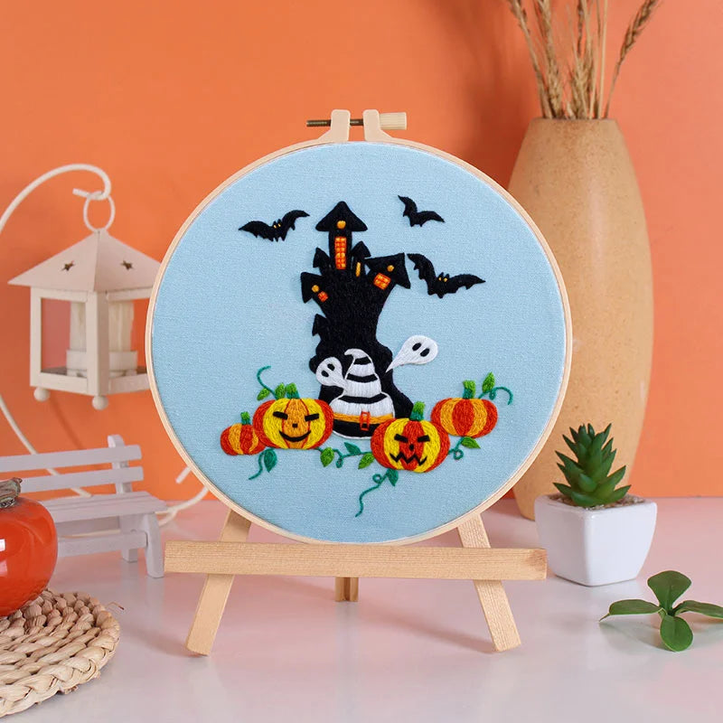 Spooky Halloween Embroidery