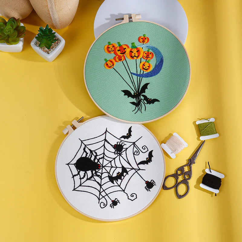 Spooky Halloween Embroidery