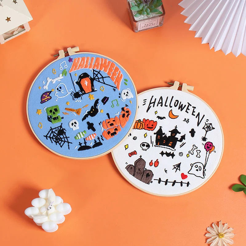 Spooky Halloween DIY Embroidery