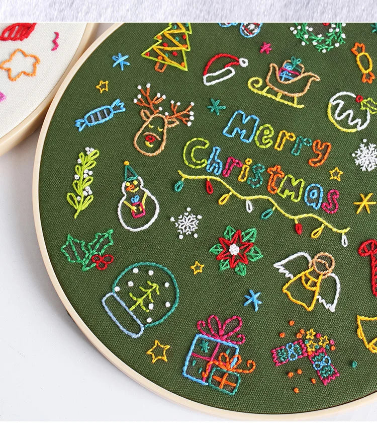 Christmas Wonderland Embroidery Kit
