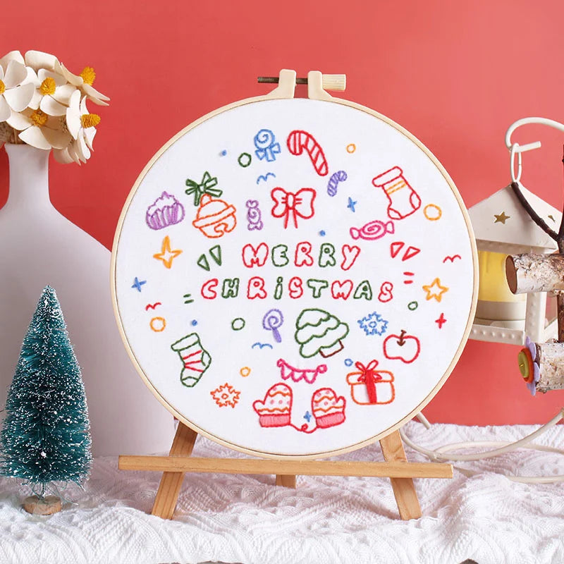 Christmas Wonderland Embroidery Kit