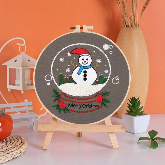 Festive Christmas Embroidery Kit