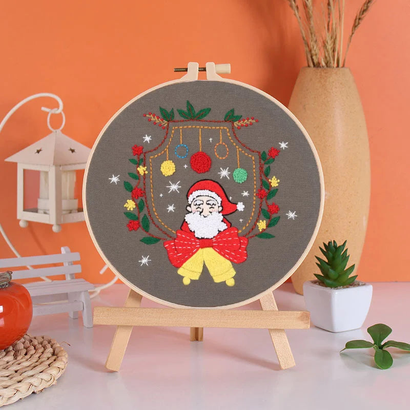 Festive Christmas Embroidery Kit