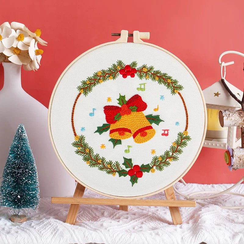 Christmas Cheer Embroidery Kit
