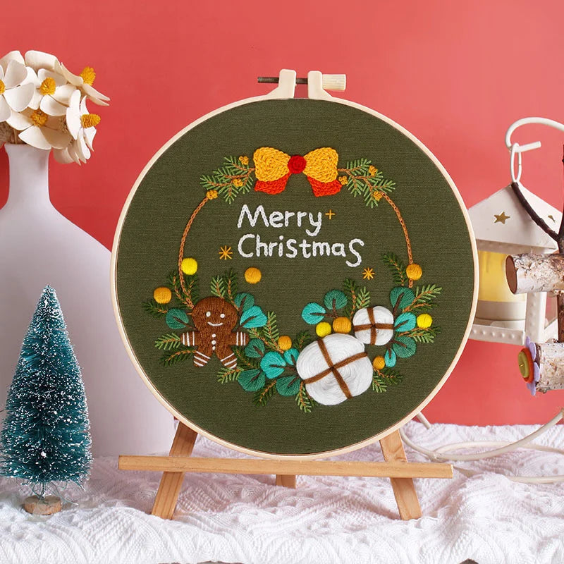 Christmas Cheer Embroidery Kit