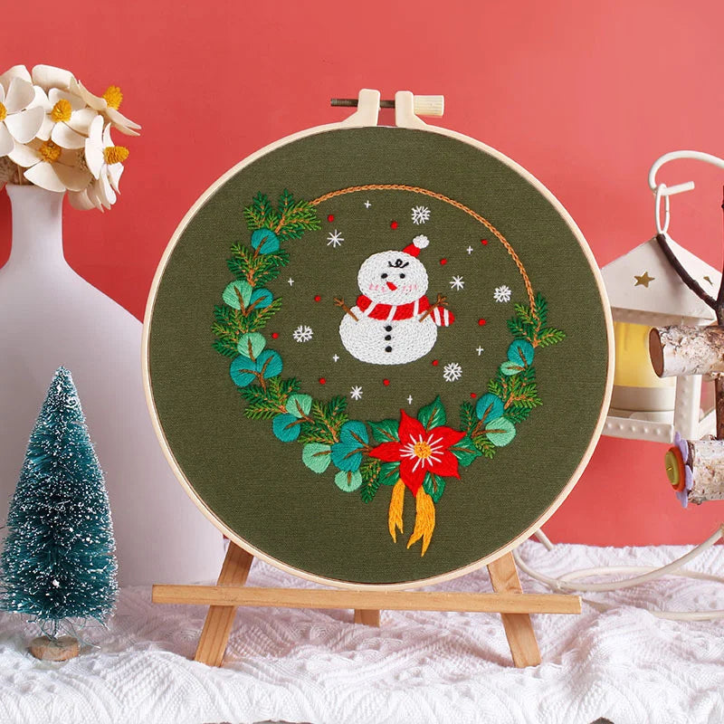 Christmas Cheer Embroidery Kit