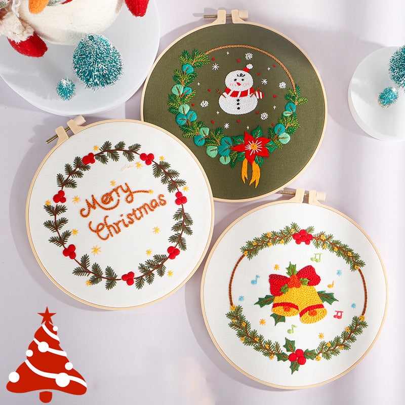 Christmas Cheer Embroidery Kit