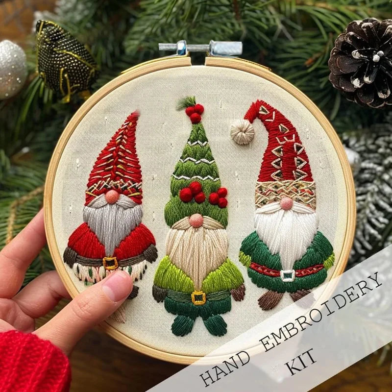 Christmas Embroidery Kit Set