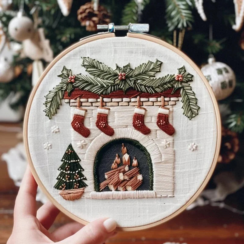 Christmas Embroidery Kit Set