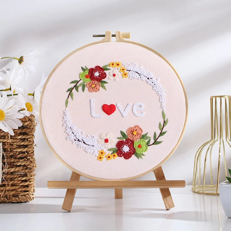 Love Blossoms Embroidery Kit