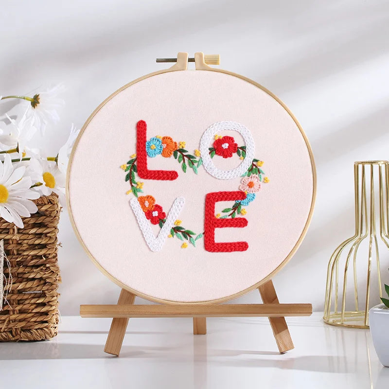 Love Blossoms Embroidery Kit