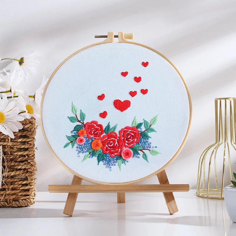 Love Blossoms Embroidery Kit