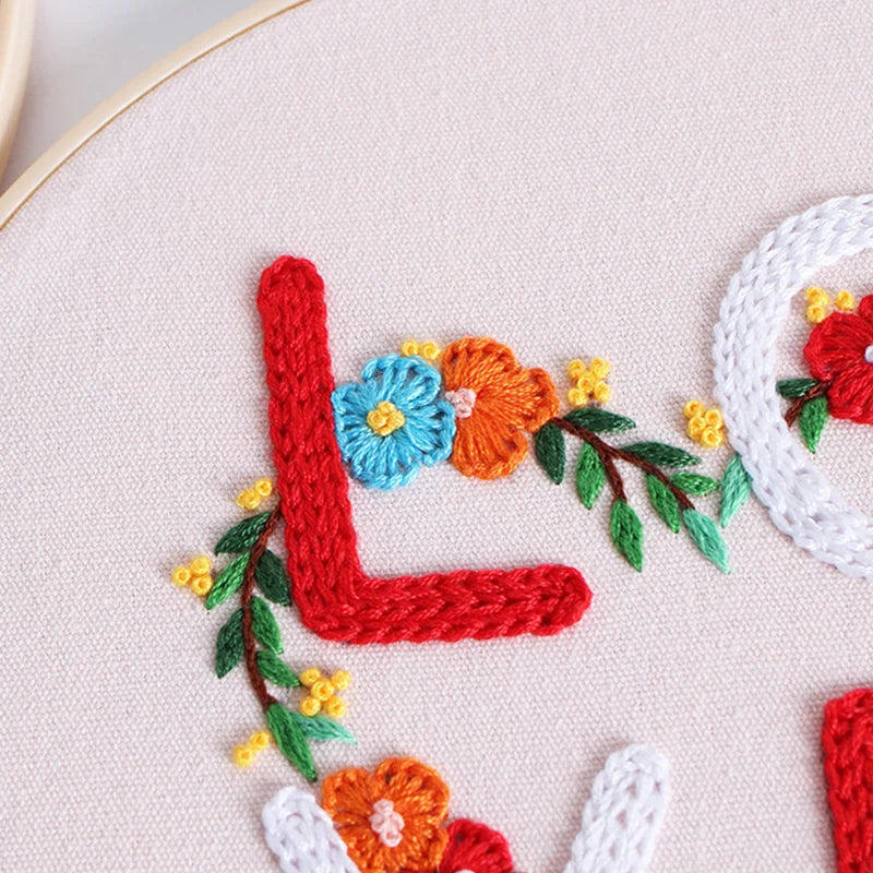 Love Blossoms Embroidery Kit