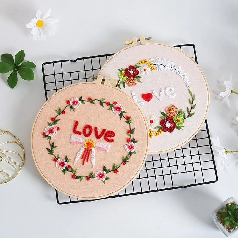 Love Blossoms Embroidery Kit