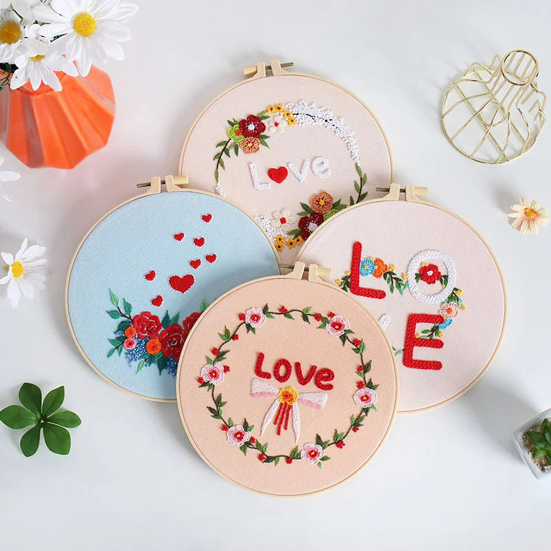 Love Blossoms Embroidery Kit