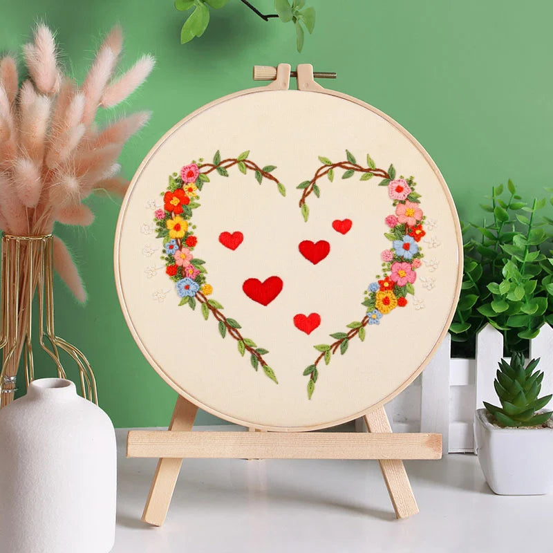 Heartfelt Embroidery Kit