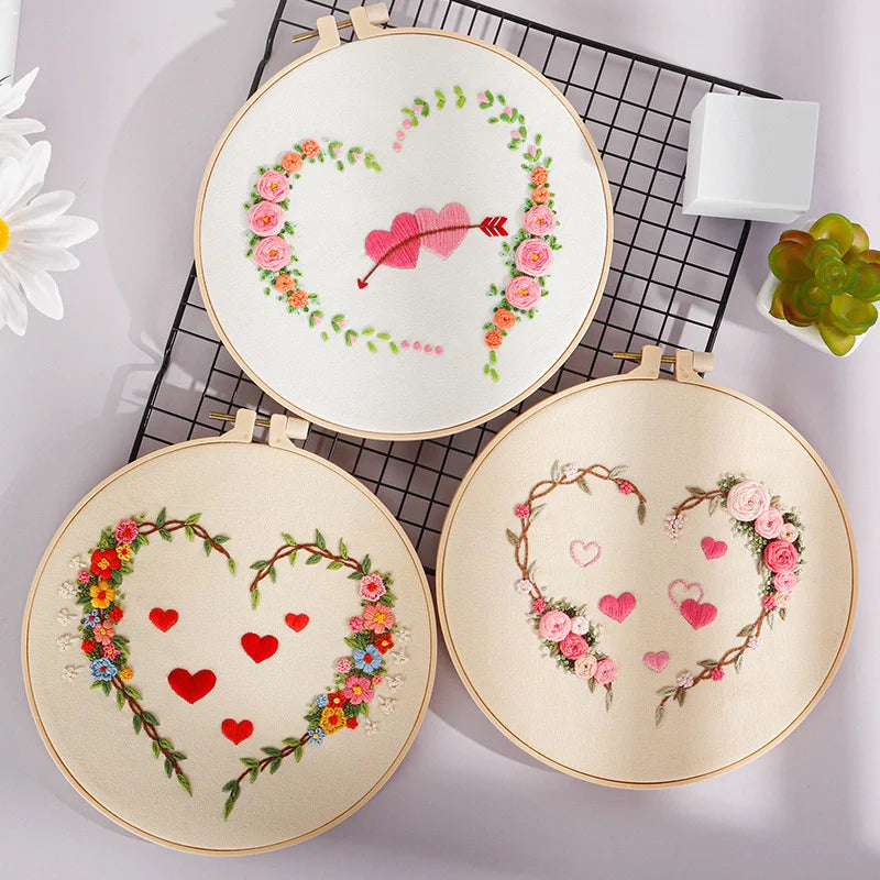 Heartfelt Embroidery Kit