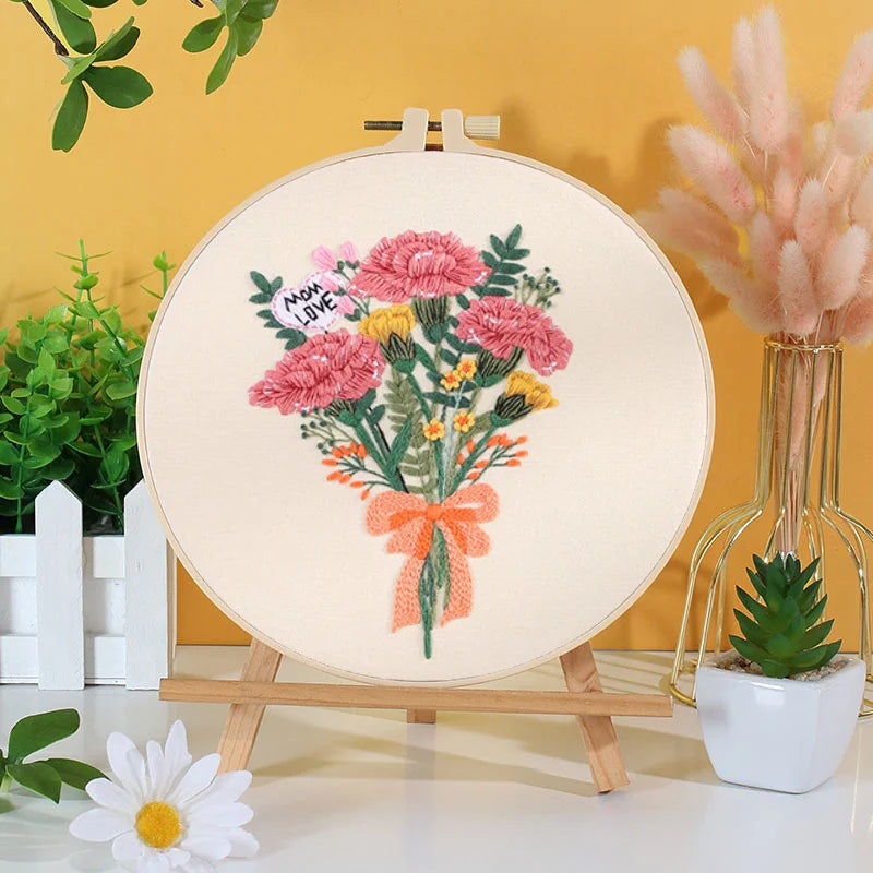 Mother's Day Embroidery Kit series