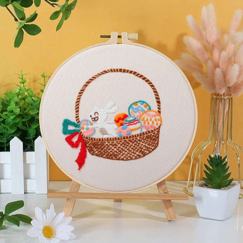 Easter Bunny Embroidery Kit
