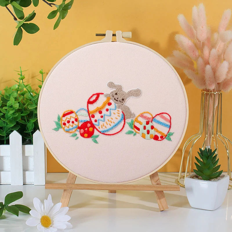 Easter Bunny Embroidery Kit