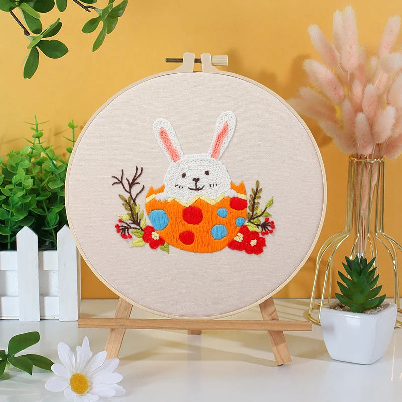 Easter Bunny Embroidery Kit