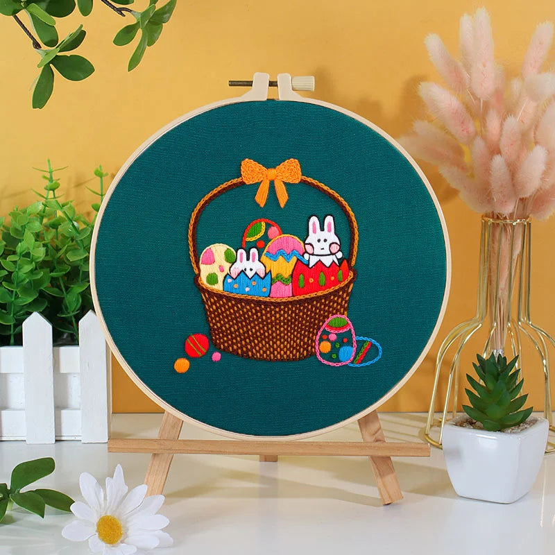 Easter Bunny Embroidery Kit