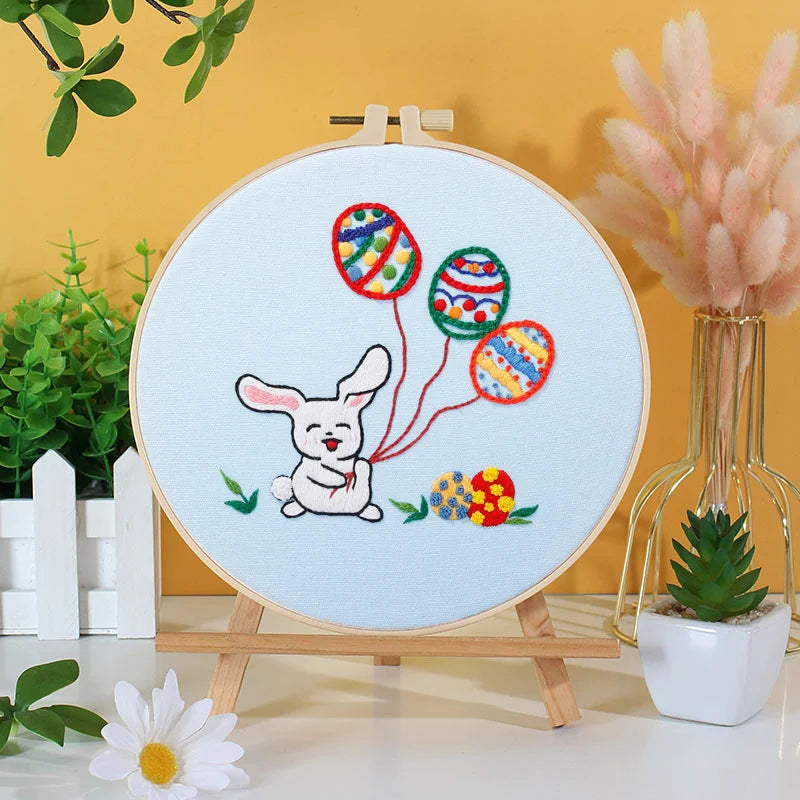 Easter Bunny Embroidery Kit