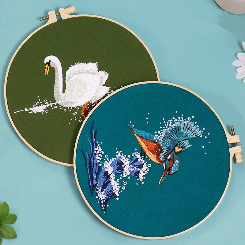 Aquatic Wonders Embroidery Kit