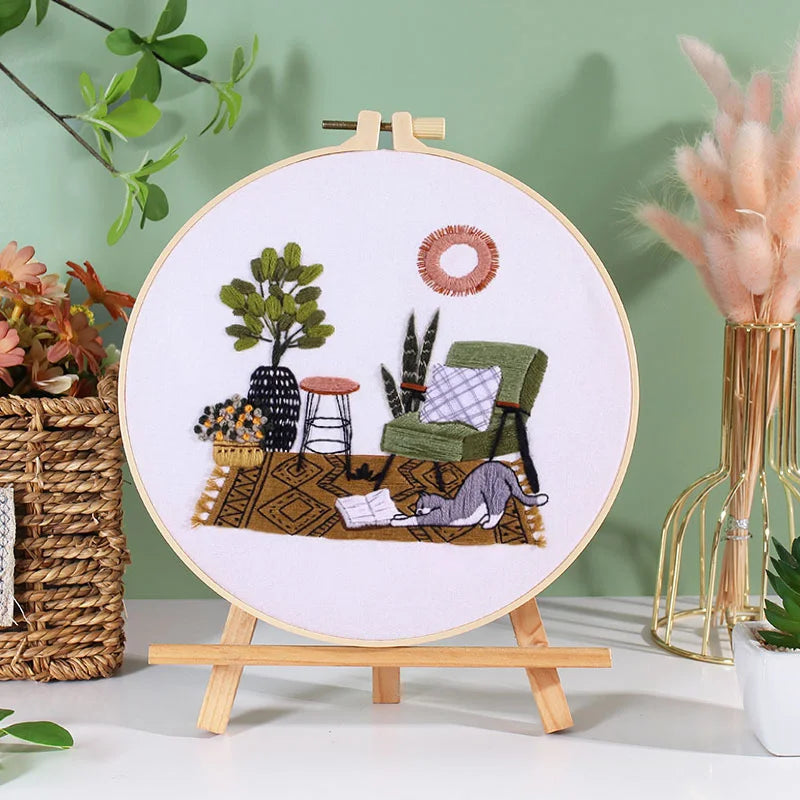 Cozy Corners Embroidery Kit