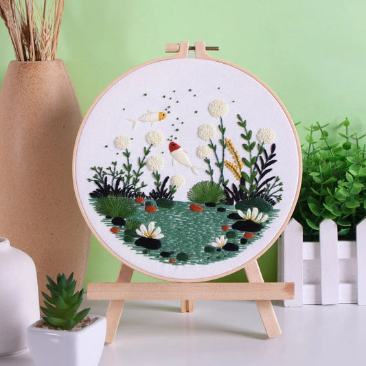 Garden Beneath the Water Embroidery Kit