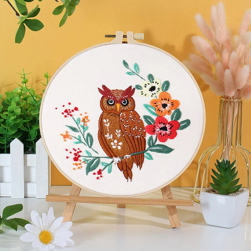 Animals Embroidery Kits Set for Beginner