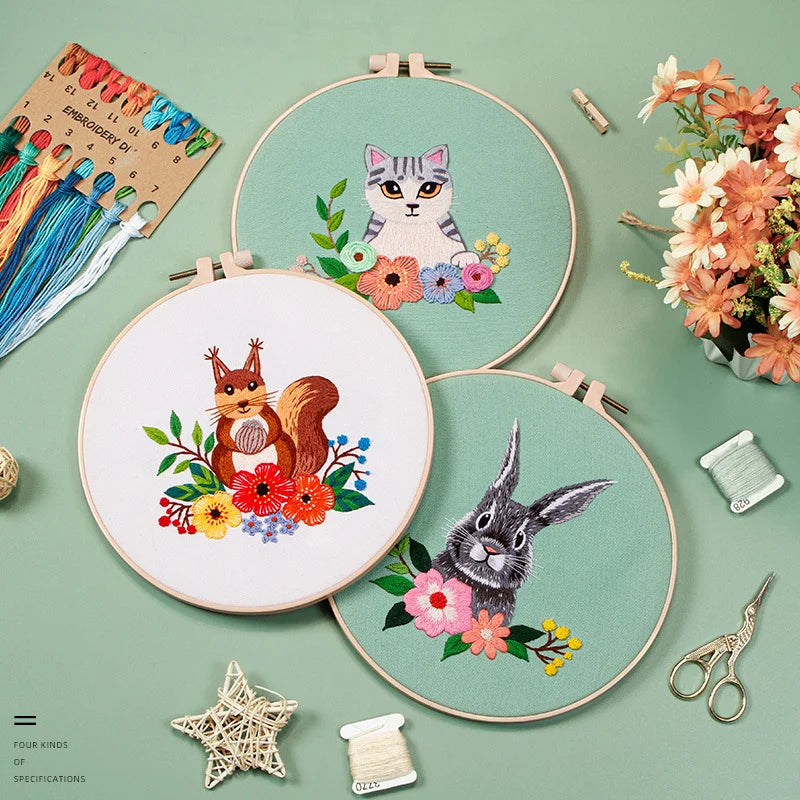 Enchanted Forest Embroidery Kit series
