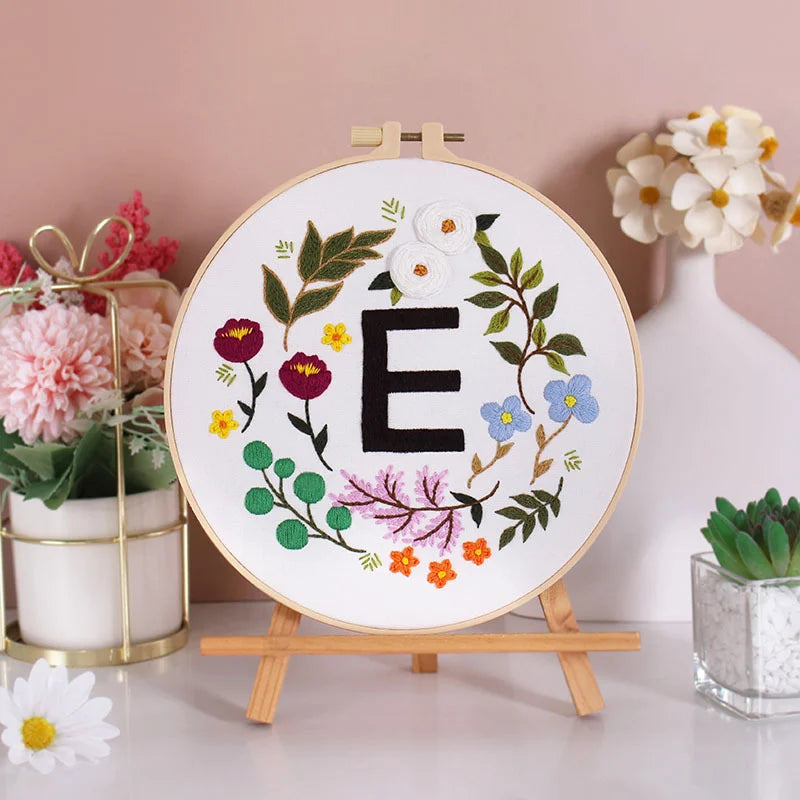Love and home letters -Themed DIY Embroidery Kits