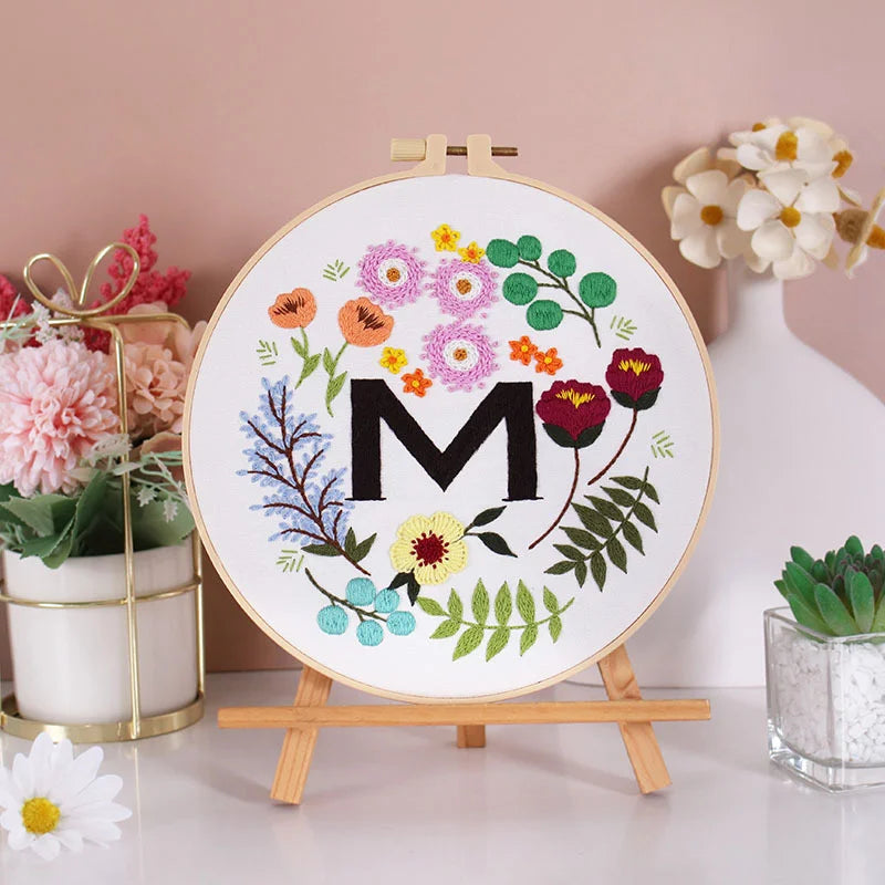 Love and home letters -Themed DIY Embroidery Kits