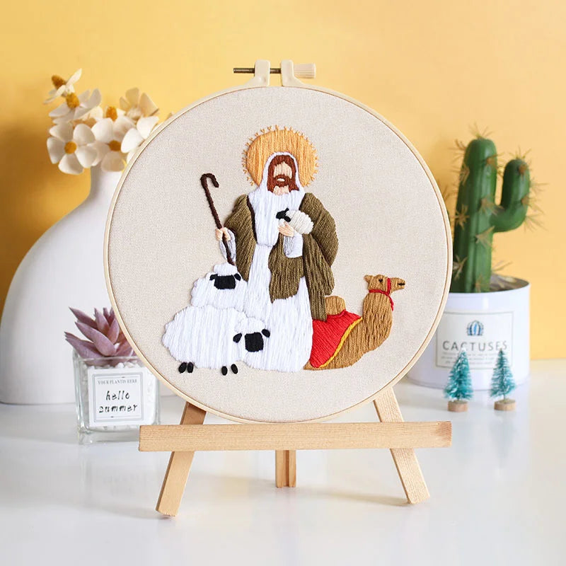 Nativity Scene -Themed DIY Embroidery Kits