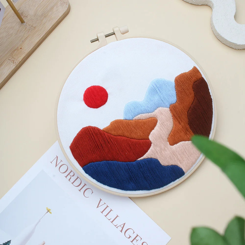 Landscape Collection Embroidery Kits