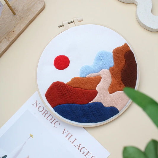 Landscape Collection Embroidery Kits
