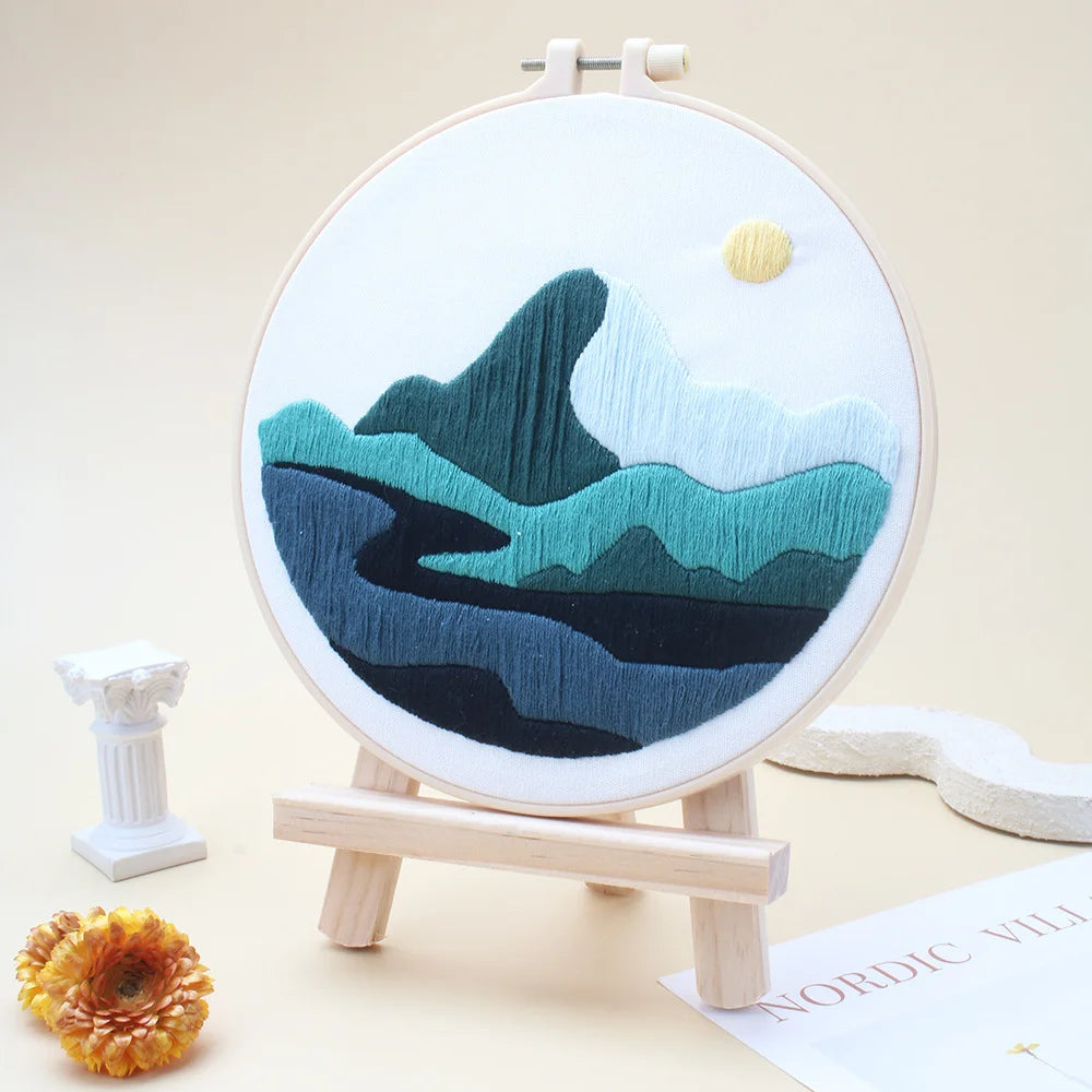 Landscape Collection Embroidery Kits
